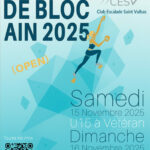Championnat Départemental d’Escalade de Bloc Ain 2025