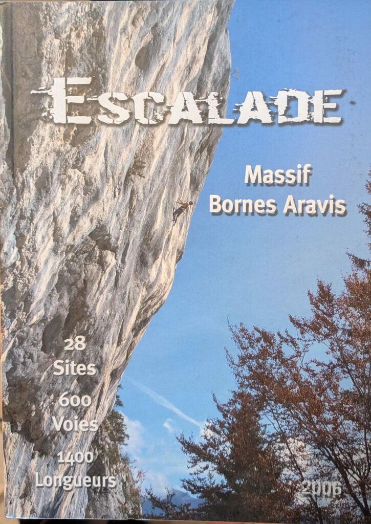 Escalade massif bornes Aravis